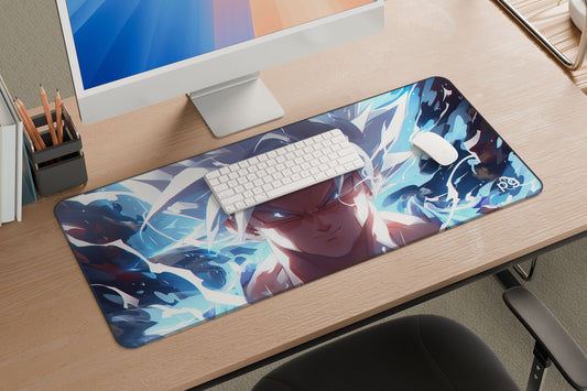 Goku Ultra Instinct Stare - XXL and XXXXL Mouse Pad - PixelGears