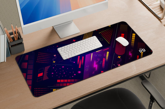 Retro Abstract XXL and XXXXL Mouse Pad - PixelGears
