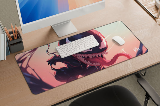 Chibi Venom Tongue Out Symbiote - XXL and XXXXL Mouse Pad - PixelGears