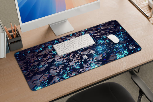 Greebles Blue XXL and XXXXL Mouse Pad - PixelGears