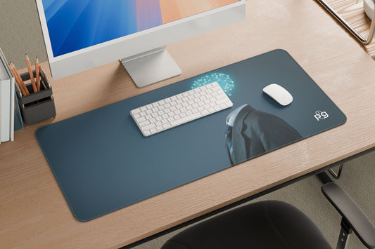 Business Suit Brain - XXL and XXXXL Mouse Pad - PixelGears