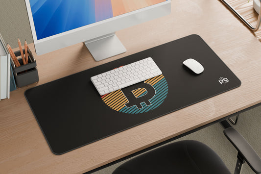 Bitcoin Logo - XXL and XXXXL Mouse Pad - PixelGears