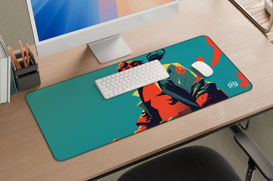 Hellboy Dramatic Pose - XXL and XXXXL Mouse Pad - PixelGears