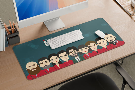 Money Heist  - XXL and XXXXL Mouse Pad - PixelGears