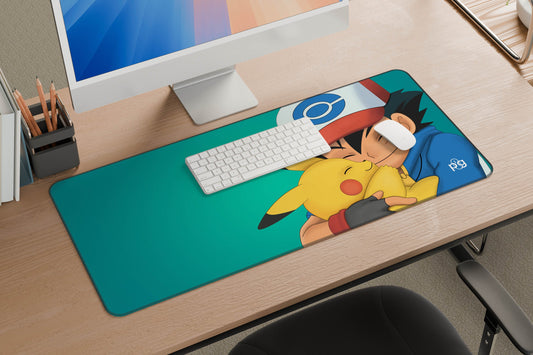 Ash Ketchum Pikachu - XXL and XXXXL Mouse Pad - PixelGears