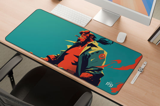 Hellboy Dramatic Pose - XXL and XXXXL Mouse Pad - PixelGears