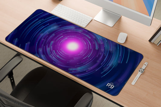 Glowing Purple Core XXL and XXXXL Mouse Pad - PixelGears