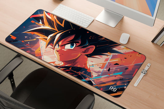 Goku Abstract - XXL and XXXXL Mouse Pad - PixelGears