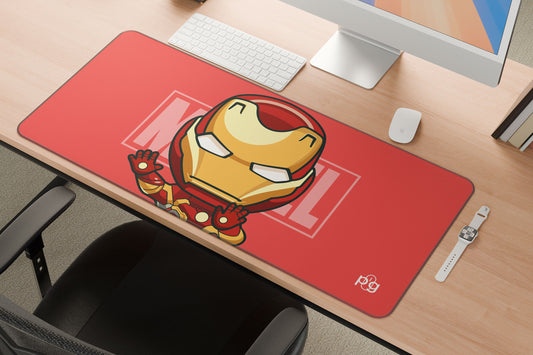 Cute Iron Man - XXL and XXXXL Mouse Pad - PixelGears