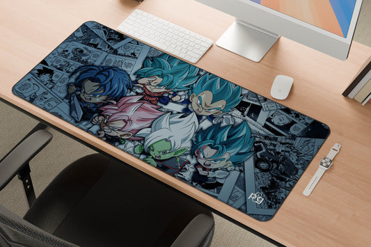 Dragon Ball Super Saiyan - XXL and XXXXL Mouse Pad - PixelGears