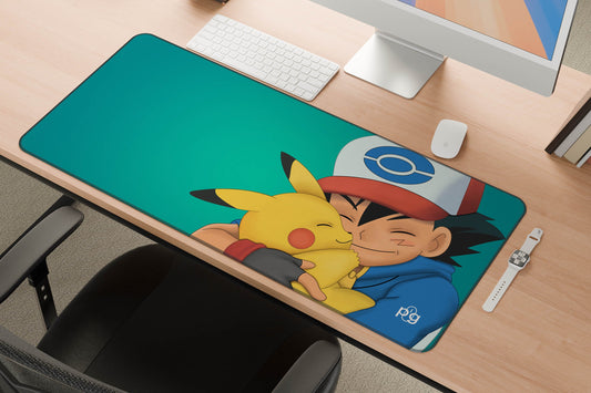 Ash Ketchum Pikachu - XXL and XXXXL Mouse Pad - PixelGears