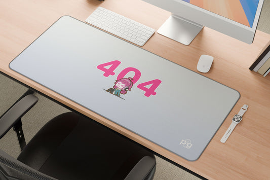 404 Not Found Cute - XXL and XXXXL Mouse Pad - PixelGears