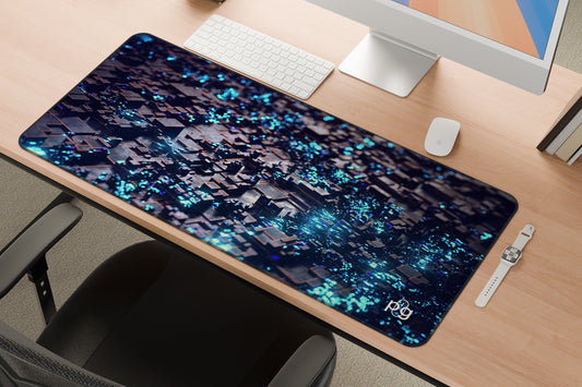 Greebles Blue XXL and XXXXL Mouse Pad - PixelGears