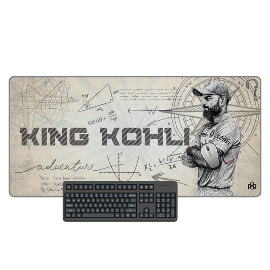 King Kohli LineArt Edition - XXL and XXXXL Mouse Pad - PixelGears