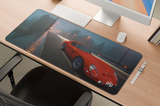 Ferrari 250 GTO Vintage Sports Car 3D Render - XXL and XXXXL Mouse Pad - PixelGears