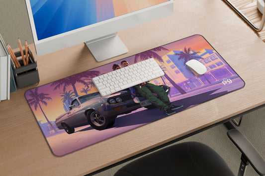 GTA 6 Fan Art - XXL and XXXXL Mouse Pad - PixelGears