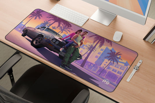 GTA 6 Game Art- XXL and XXXXL Mouse Pad - PixelGears