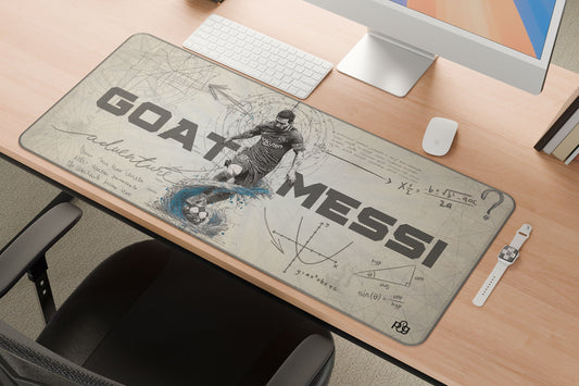 Goat Messi Tech Sketch Edition - XXL and XXXXL Mouse Pad - PixelGears