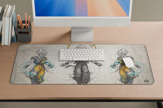 Goku Ultra Instinct Trio - XXL and XXXXL Mouse Pad - PixelGears