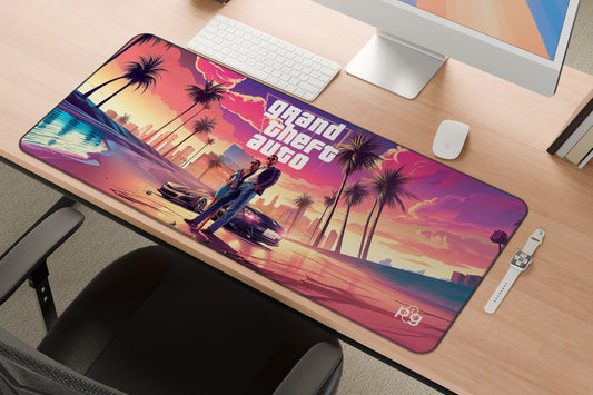 Grand Theft Auto 6 Fan Art - XXL and XXXXL Mouse Pad - PixelGears