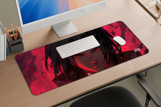 Itachi With Sharingan Eyes - XXL and XXXXL Mouse Pad - PixelGears