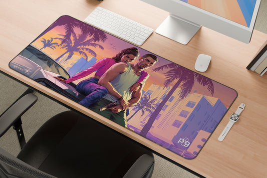 Jason And Lucia GTA - XXL and XXXXL Mouse Pad - PixelGears
