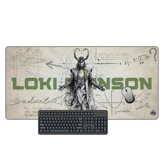 Loki Odinson LineArt Edition - XXL and XXXXL Mouse Pad - PixelGears