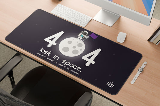 Lost In Space 404 - XXL and XXXXL Mouse Pad - PixelGears