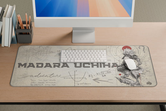 Madara Uchiha LineArt  Edition - XXL and XXXXL Mouse Pad - PixelGears
