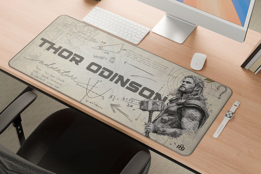 Thor Odinson LineArt Edition - XXL and XXXXL Mouse Pad - PixelGears