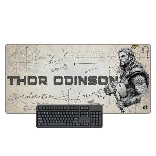 Thor Odinson LineArt Edition - XXL and XXXXL Mouse Pad - PixelGears