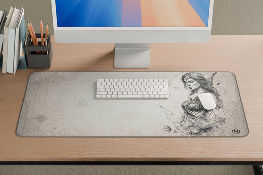 Wonder Women LineArt - XXL and XXXXL Mouse Pad - PixelGears