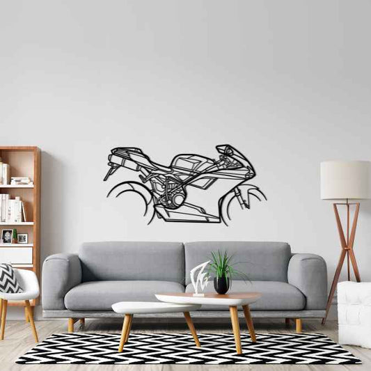 1098 2007 Metal Wall Art Bike Silhouettes | Wall Decor | Gift For Men - Pixelgears