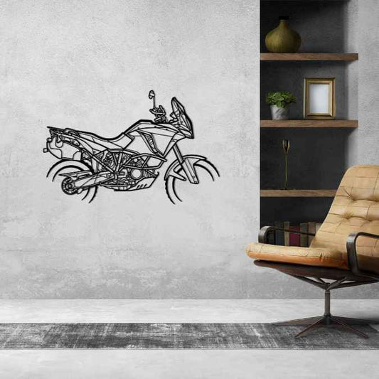 1290 Adventure R 2018 Metal Bike Silhouettes | Wall Decor | Gift For Men - Pixelgears
