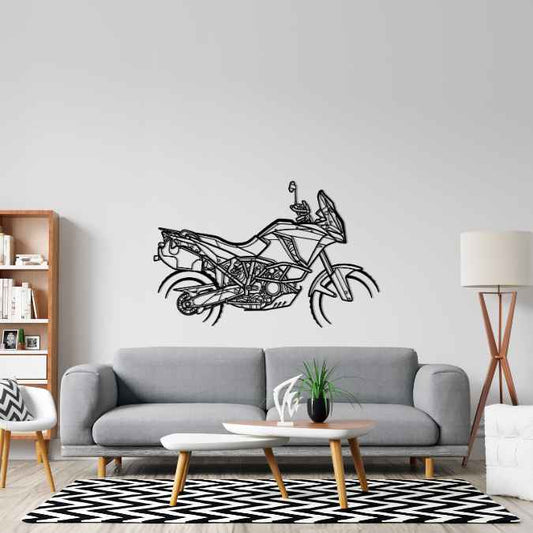 1290 Adventure R 2018 Metal Bike Silhouettes | Wall Decor | Gift For Men - Pixelgears