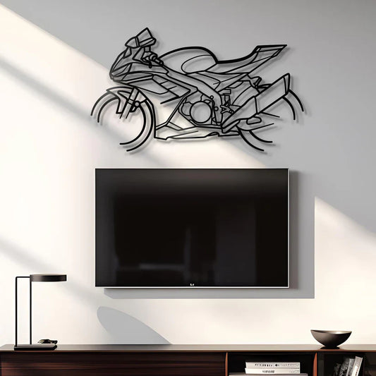 2016 Aprilia RSV4 Metal Bike Silhouettes | Wall Decor | Gift For Men - Pixelgears