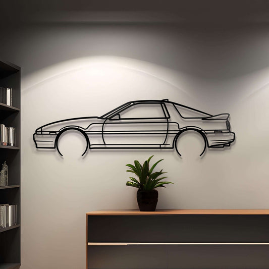 1992 Supra MK3 Metal Car Silhouette Wall Art | Personalized Car Gift For Men - PixelGears
