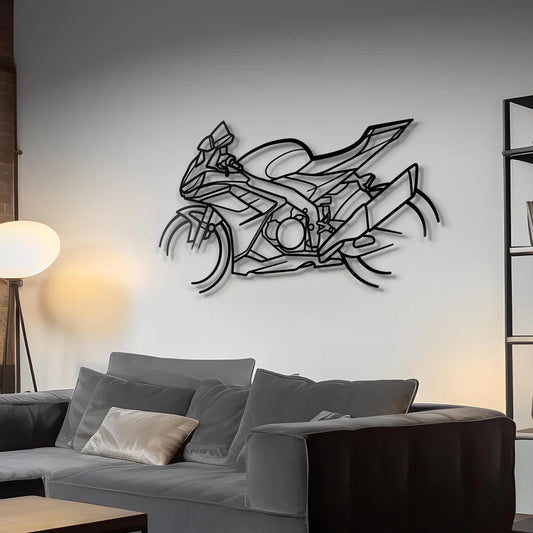 2016 Aprilia RSV4 Metal Bike Silhouettes | Wall Decor | Gift For Men - Pixelgears