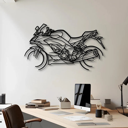 2023 Kawasaki Ninja 1000SX Metal Bike Silhouettes | Wall Decor | Gift For Men - Pixelgears