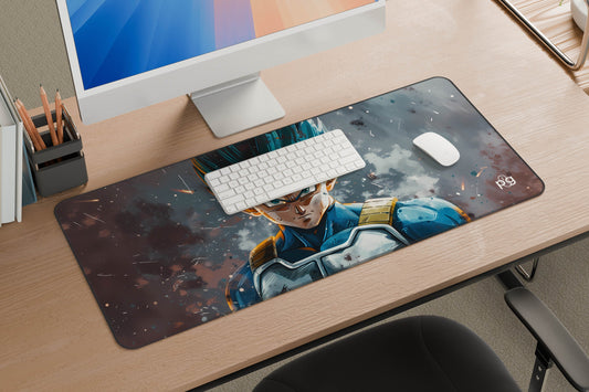 Vegeta Signature Saiyan Armor - XXL and XXXXL Mouse Pad - PixelGears