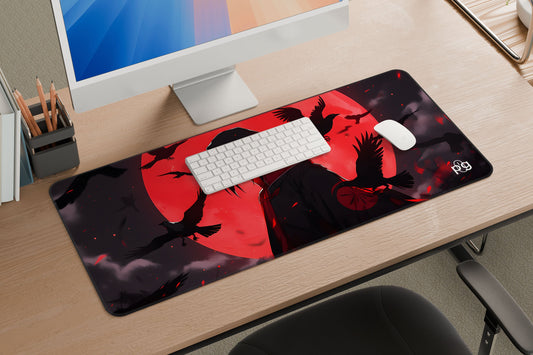 Naruto Itachi Uchiha Crows - XXL and XXXXL Mouse Pad - PixelGears