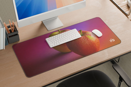 Fresh Apples Dew Drops - XXL and XXXXL Mouse Pad - PixelGears