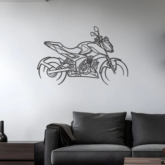 2025 Bajaj Pulsar Series Metal Bike Silhouettes | Wall Decor | Gift For Men - Pixelgears
