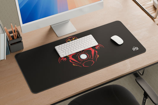 Iron Man Pitch Black Amoled - XXL and XXXXL Mouse Pad - PixelGears