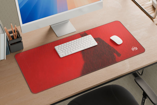 The Batman Red Background - XXL and XXXXL Mouse Pad - PixelGears