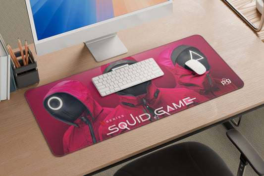 Squid Game Guard Shape Masks - XXL and XXXXL Mouse Pad - PixelGears