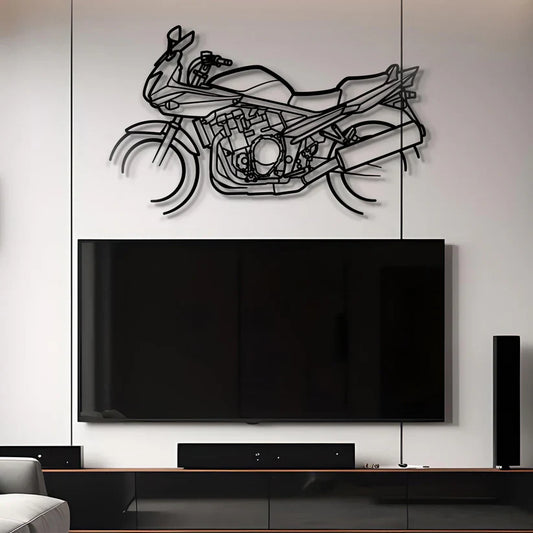 2008 Suzuki Bandit Metal Bike Silhouettes | Wall Decor | Gift For Men - Pixelgears