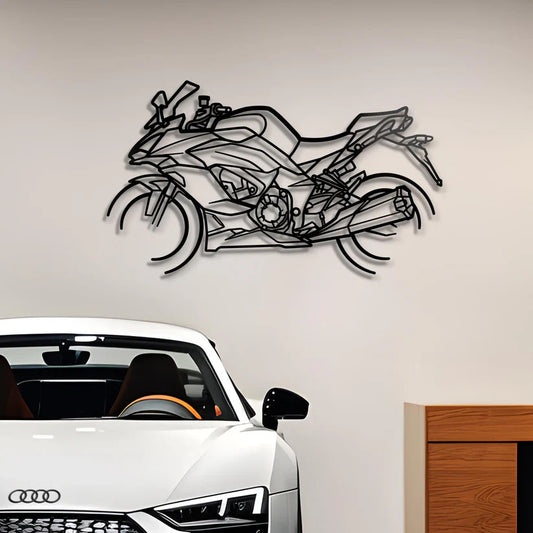2023 Kawasaki Ninja 1000SX Metal Bike Silhouettes | Wall Decor | Gift For Men - Pixelgears