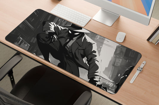 Spider Man Noir Shadow City - XXL and XXXXL Mouse Pad - PixelGears