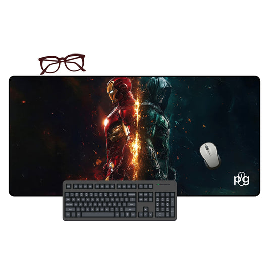 Iron Man Doctor Doom - XXL and XXXXL Mouse Pad - PixelGears